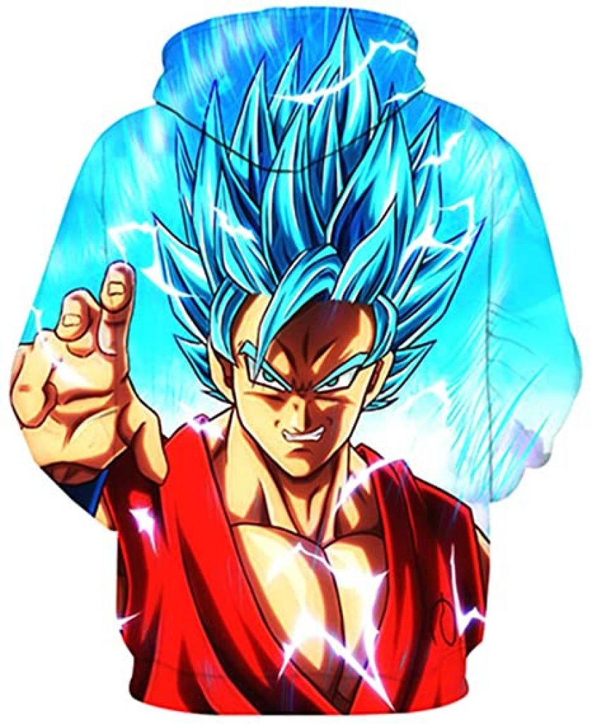 Sweat Dragon Ball Goku Ultra Instinct Noir À Capuche - Dragon Ball Universe